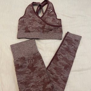 Gymshark camo set